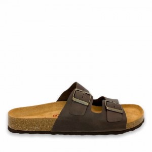 Sandalias Rockfish Kendall Two-Correa Double Correa Mujer Marrones Oscuro | OLF6672SX