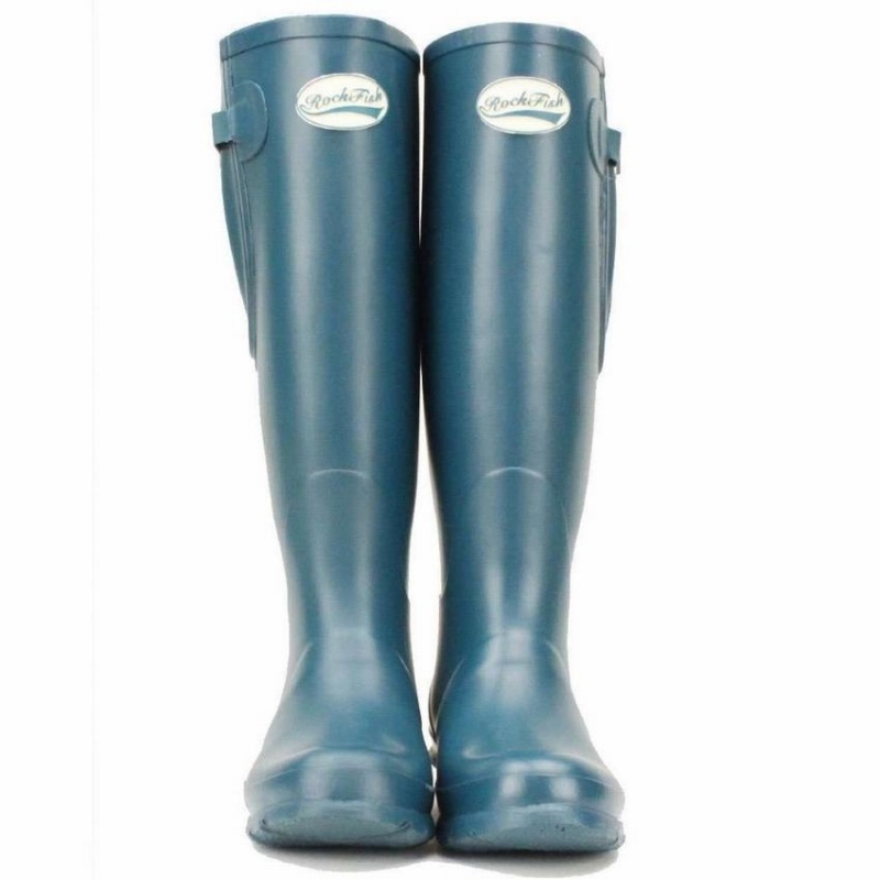 Botas Wellington Rockfish Everyday Altas Side Adjustable Mujer Azules | YLZ9033ZR