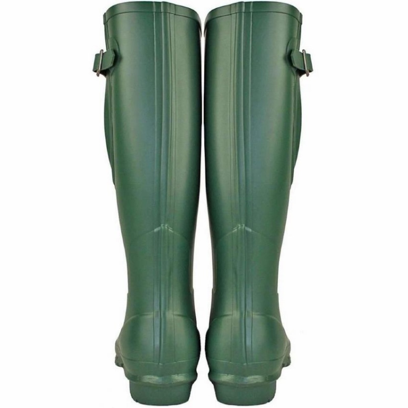 Botas Wellington Rockfish Everyday Altas Side Adjustable Mujer Verde | QNU8674AY