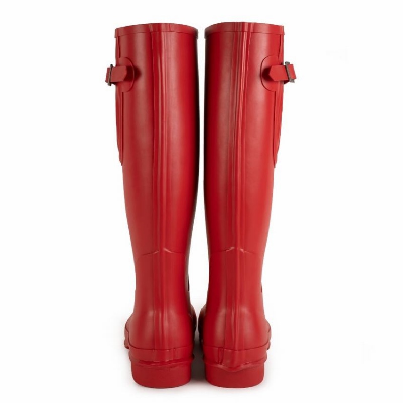 Botas Wellington Rockfish Everyday Altas Side Adjustable Mujer Rojas | CYU3987DO