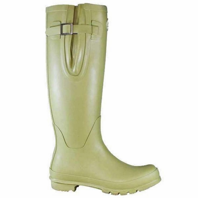 Botas Wellington Rockfish Everyday Altas Side Adjustable Mujer Verde Claro | JZB5827KN