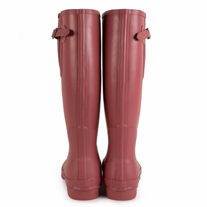 Botas Wellington Rockfish Everyday Thermal Altas Side Adjustable 3mm Neoprene Insulated Mujer Rojas Oscuro | QOM8836YD