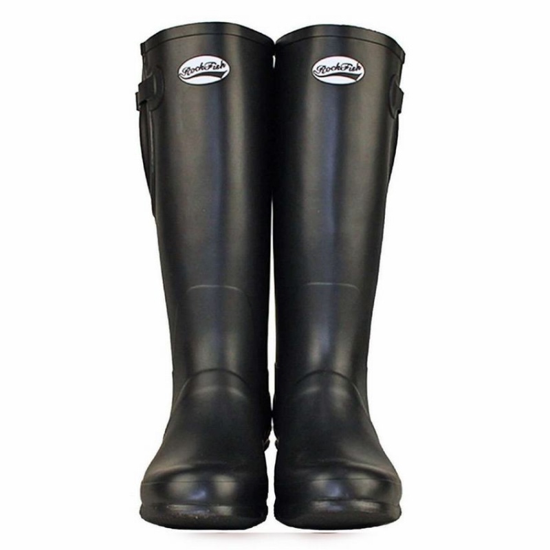 Botas Wellington Rockfish Everyday Thermal Altas Side Adjustable 3mm Neoprene Insulated Mujer Negras | IFW7746LU