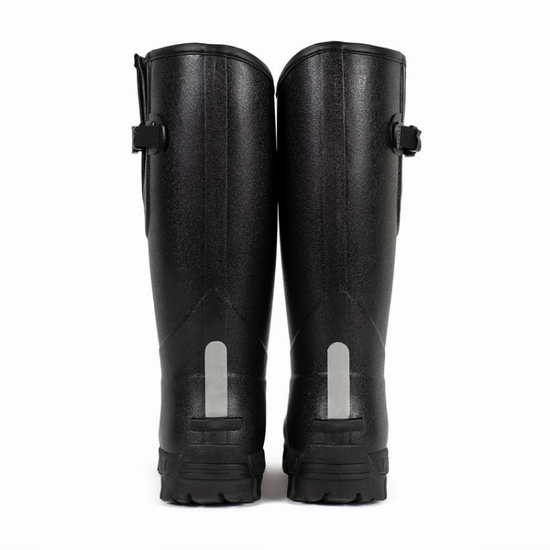 Botas Wellington Rockfish Walkabout Altas Side Adjustable 5mm Neoprene Insulated Hombre Negras | VLV22100NB