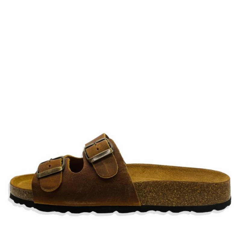 Sandalias Rockfish Kendall Two-Correa Double Correa Mujer Marrones Oscuro | VGM294IX