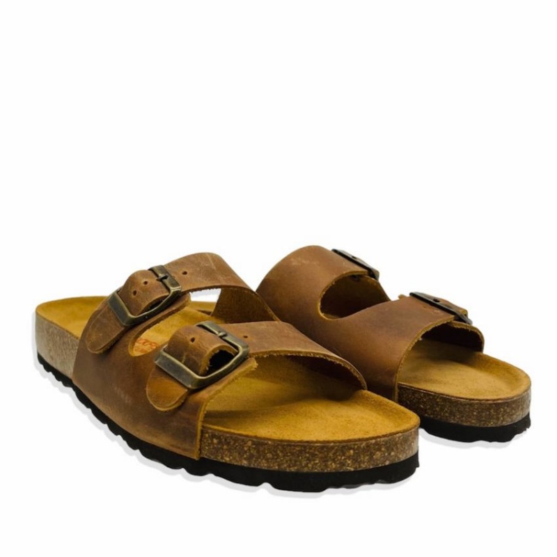 Sandalias Rockfish Kendall Two-Correa Double Correa Mujer Marrones Oscuro | VGM294IX