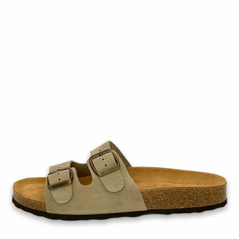 Sandalias Rockfish Kendall Two-Correa Double Correa Mujer Kaki | ARS6024SP