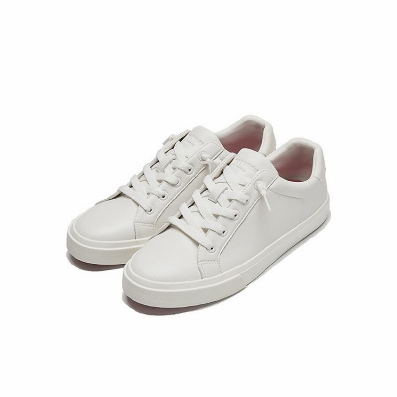 Zapatillas Bajas Rockfish 775 Classic Microfibre Trainers Mujer Blancas | RKV9283IA